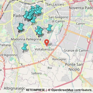 Mappa Via Antonio Zacco, 35127 Padova PD, Italia (2.547)