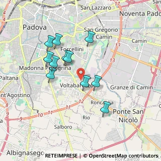Mappa Via Antonio Zacco, 35127 Padova PD, Italia (1.60182)