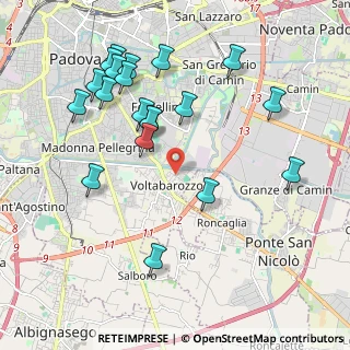 Mappa Via Antonio Zacco, 35127 Padova PD, Italia (2.168)