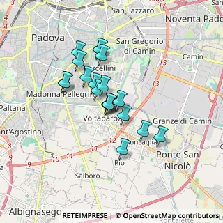 Mappa Via Antonio Zacco, 35127 Padova PD, Italia (1.3015)