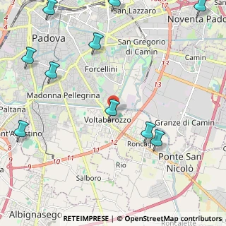 Mappa Via Antonio Zacco, 35127 Padova PD, Italia (3.14636)