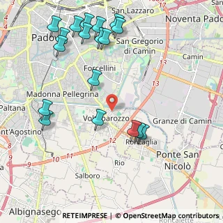 Mappa Via Antonio Zacco, 35127 Padova PD, Italia (2.47167)