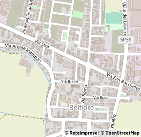 Mappa 37050 Belfiore VR, Italia (0.15769)