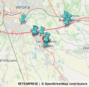 Mappa P.za Carlo Zinelli, 37057 San Giovanni Lupatoto VR, Italia (2.72)