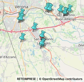 Mappa P.za Carlo Zinelli, 37057 San Giovanni Lupatoto VR, Italia (4.42867)