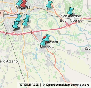 Mappa P.za Carlo Zinelli, 37057 San Giovanni Lupatoto VR, Italia (5.39875)