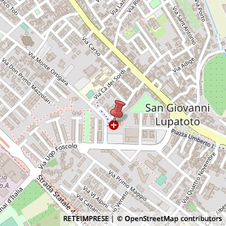 Mappa Piazza Carlo Zinelli, 5, 37057 San Giovanni Lupatoto, Verona (Veneto)