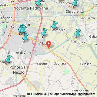 Mappa Parco dell'olivo, 35020 Saonara PD, Italia (3.02417)