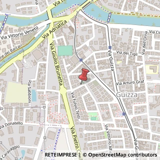 Mappa Via Alessandro Guidi, 9, 35125 Padova, Padova (Veneto)