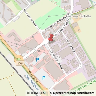 Mappa Via Antonio Cechov, 1, 20098 San Giuliano Milanese, Milano (Lombardia)