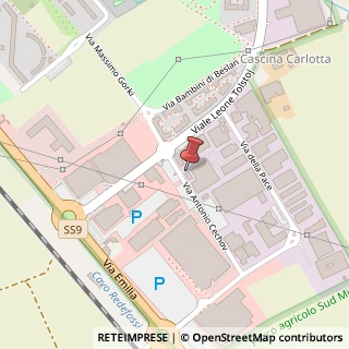 Mappa Via A. Cechov, 3, 20098 San Giuliano Milanese, Milano (Lombardia)