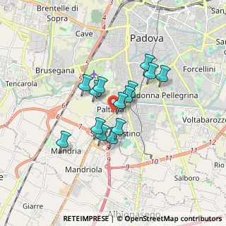 Mappa Via Valdagno, 35142 Padova PD, Italia (1.24429)
