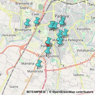 Mappa Via Valdagno, 35142 Padova PD, Italia (1.56571)