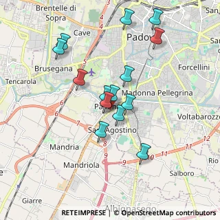 Mappa Via Valdagno, 35142 Padova PD, Italia (1.6)