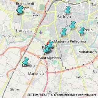 Mappa Via Valdagno, 35142 Padova PD, Italia (2.2175)