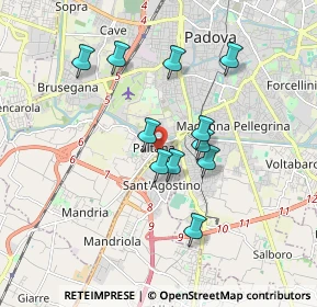 Mappa Via Valdagno, 35142 Padova PD, Italia (1.51273)