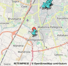 Mappa Via Valdagno, 35142 Padova PD, Italia (2.78167)