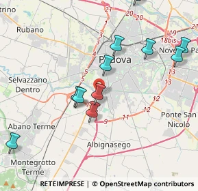 Mappa Via Valdagno, 35142 Padova PD, Italia (4.17)