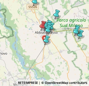 Mappa Via Fausto Coppi, 20081 Abbiategrasso MI, Italia (3.37167)