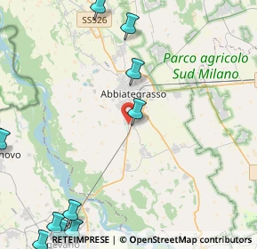 Mappa Via Fausto Coppi, 20081 Abbiategrasso MI, Italia (6.64364)