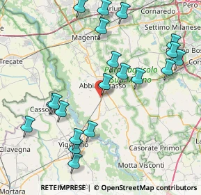 Mappa Via Fausto Coppi, 20081 Abbiategrasso MI, Italia (9.0985)