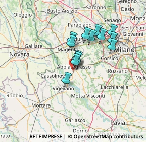 Mappa Via Fausto Coppi, 20081 Abbiategrasso MI, Italia (10.37286)