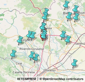 Mappa Via Circonvallazione, 10090 Vialfrè TO, Italia (15.7175)