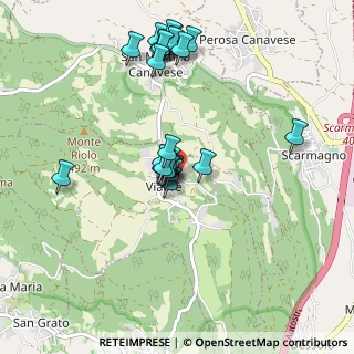 Mappa Via Circonvallazione, 10090 Vialfrè TO, Italia (0.844)