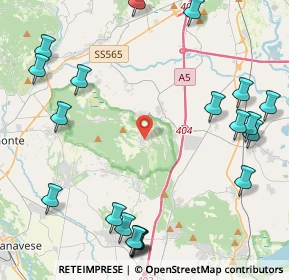 Mappa Via Circonvallazione, 10090 Vialfrè TO, Italia (5.801)