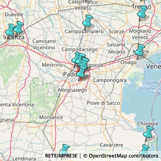 Mappa Via Cristoforo Colombo, 35020 Ponte San Nicolò PD, Italia (25.53938)