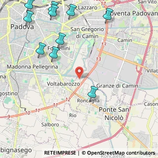 Mappa Via Cristoforo Colombo, 35020 Ponte San Nicolò PD, Italia (3.17)
