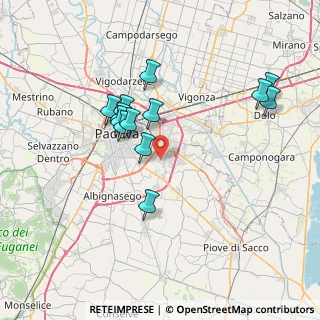 Mappa Via Marina, 35127 Padova PD, Italia (6.83846)