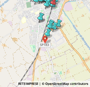 Mappa SP 183, 20081 Abbiategrasso MI, Italia (1.321)