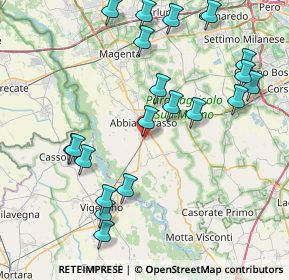 Mappa SP 183, 20081 Abbiategrasso MI, Italia (9.0725)