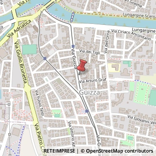 Mappa Via Guizza Conselvana, 59, 35125 Padova, Padova (Veneto)