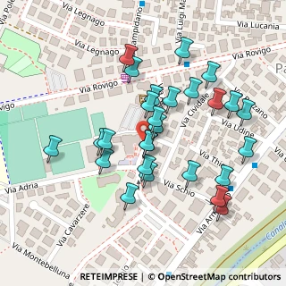 Mappa Via Asolo, 35142 Padova PD, Italia (0.11296)