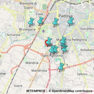Mappa Via Asolo, 35142 Padova PD, Italia (1.61182)