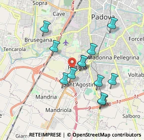 Mappa Via Asolo, 35142 Padova PD, Italia (1.63)