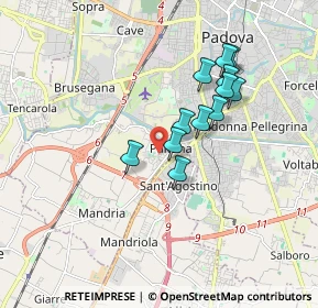 Mappa Via Asolo, 35142 Padova PD, Italia (1.46833)