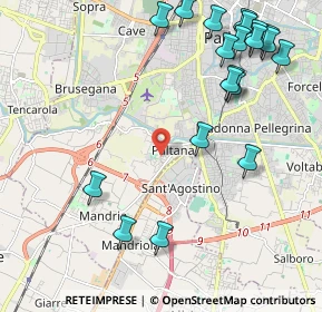 Mappa Via Asolo, 35142 Padova PD, Italia (2.6755)