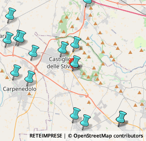 Mappa Via Pablo Neruda, 46043 Castiglione delle Stiviere MN, Italia (6.1825)