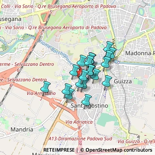Mappa Via Udine, 35142 Padova PD, Italia (0.5685)