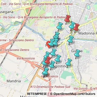 Mappa Via Thiene, 35142 Padova PD, Italia (0.832)