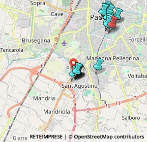 Mappa Via Udine, 35142 Padova PD, Italia (2.0425)