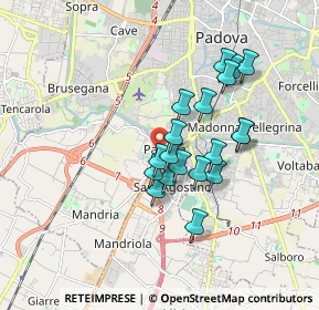Mappa Via Thiene, 35142 Padova PD, Italia (1.4)