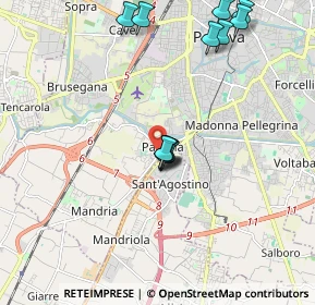 Mappa Via Udine, 35142 Padova PD, Italia (1.99667)