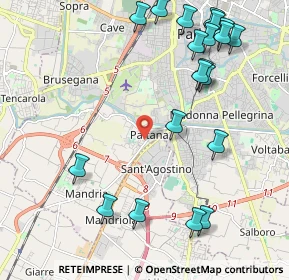 Mappa Via Thiene, 35142 Padova PD, Italia (2.575)
