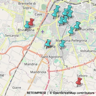 Mappa Via Thiene, 35142 Padova PD, Italia (2.55933)