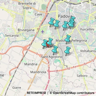 Mappa Via Thiene, 35142 Padova PD, Italia (1.66909)