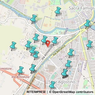 Mappa Via Udine, 35142 Padova PD, Italia (0.638)